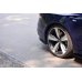 Накладки сплиттеры боковые на задний бампер на Audi RS4 B9 Avant
